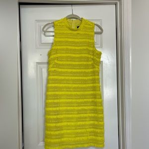 J crew yellow dress